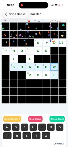 cryptoCrossWord (0329b9) Screenshot 4 of 6