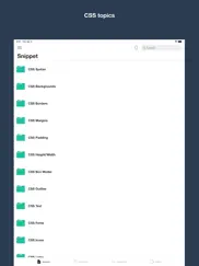 css editor, snippets, exercise ipad resimleri 1