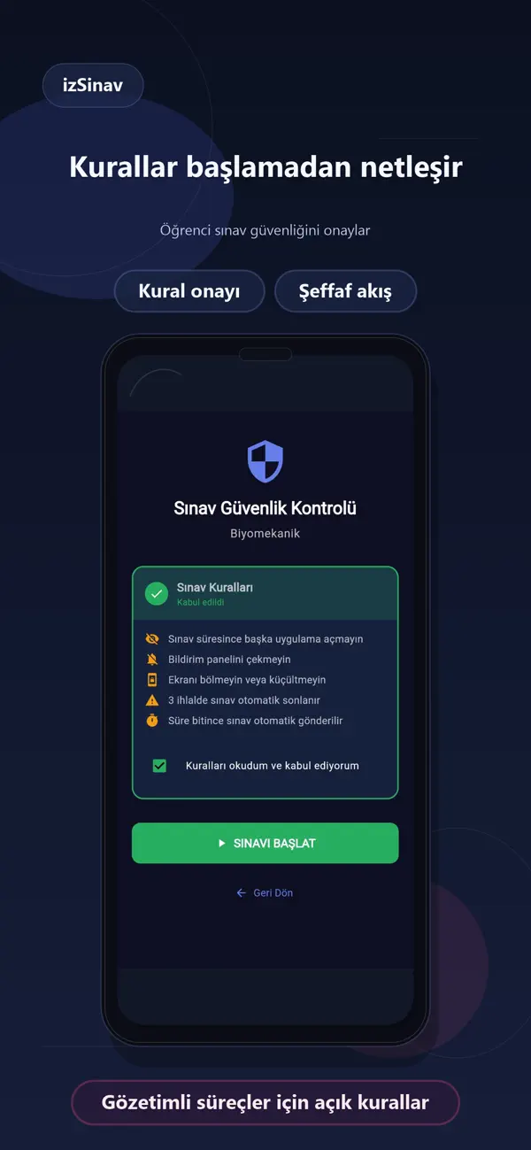 Screenshot #3 pour İzSınav