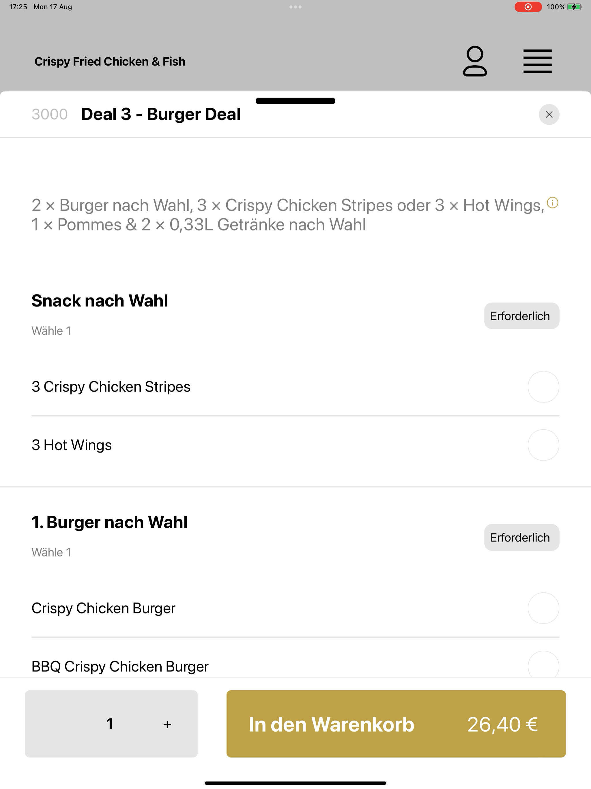 Crispy Fried Chicken & Fish screenshot 15