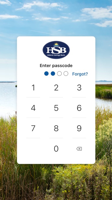 Hebron Savings Bank Screenshot