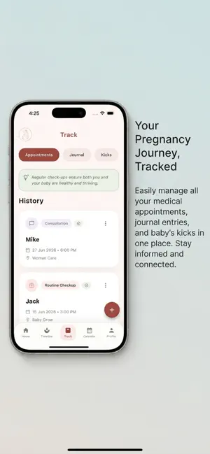 Pregnancy Journal Tracker screenshot 3