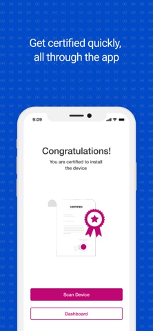 ORBCOMM Installer iPhone screenshot