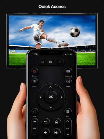 Universal TV Remote - Cast TV iPad screenshot