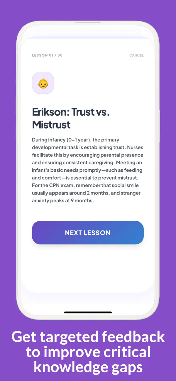 Screenshot #3 pour CPEN Mastery: Pediatric Nurse