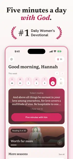 Lilies: Devotional for Women screenshot 1