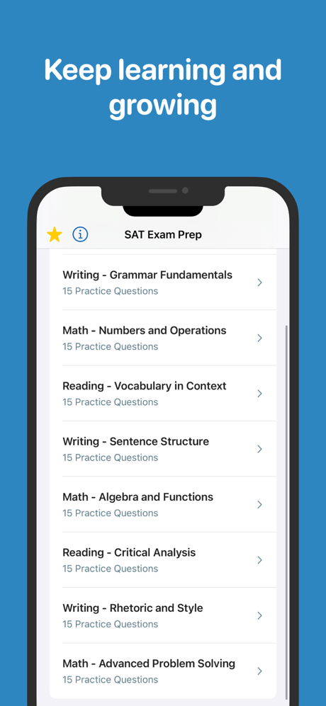 SAT Exam Prep Study 2025  :) screenshot 3