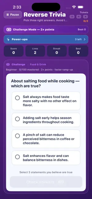 Reverse Trivia screenshot 3