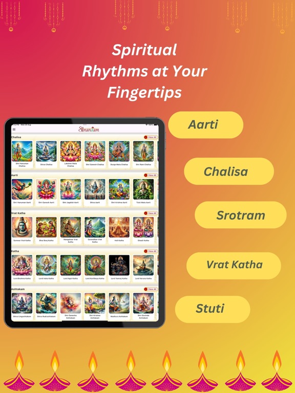 Screenshot #6 pour Aanandam - Chalisa Aarti Katha