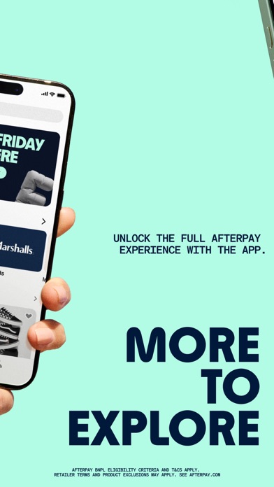 Afterpay: Pay over time Screenshot