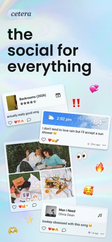 cetera - social for everything Screenshot 1 of 7
