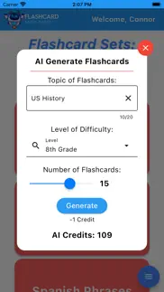 flashcard study buddy iphone screenshot 2