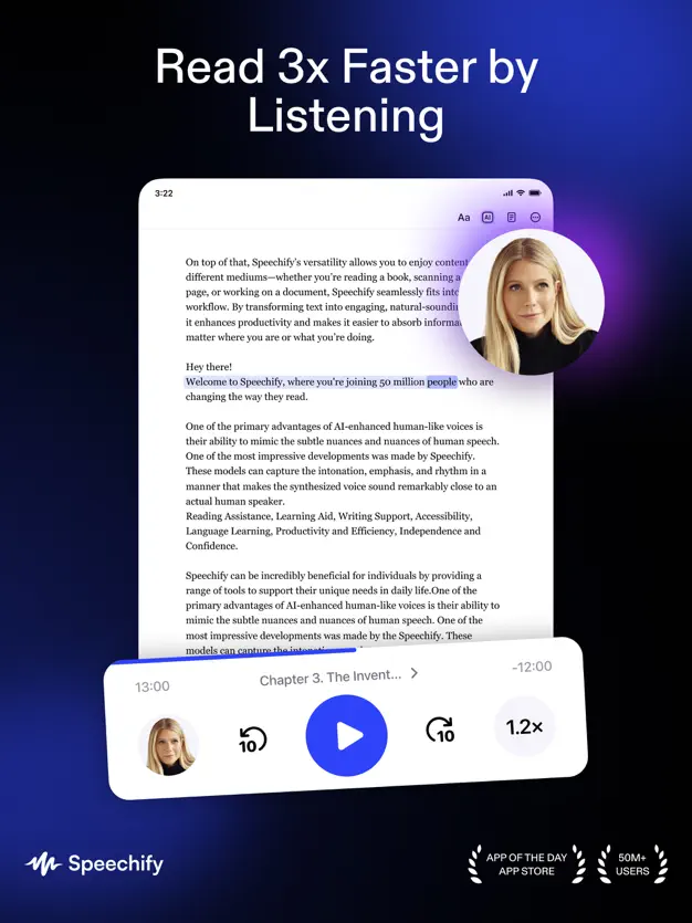 Speechify – Text to Speech