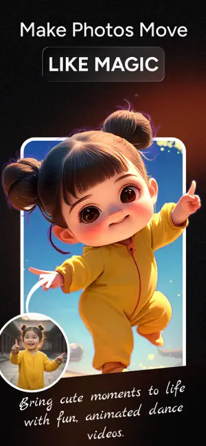 ToonDance AI: Dance & Dialogue iPhone screenshot 1