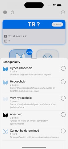 Thyroid Nodule Reporting Guide Screenshot 3 of 7