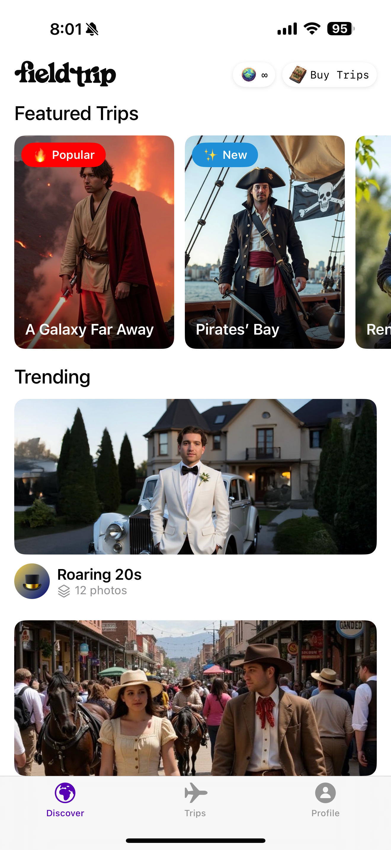 Fieldtrip - AI Travel Photos screenshot 5