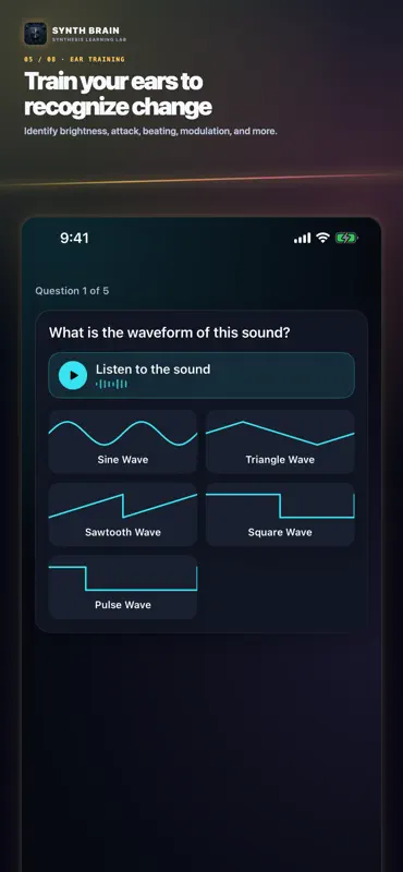 Synth Brain: Learn Synthesis screenshot 5 of 8