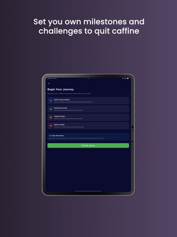 NOCAF iPad screenshot