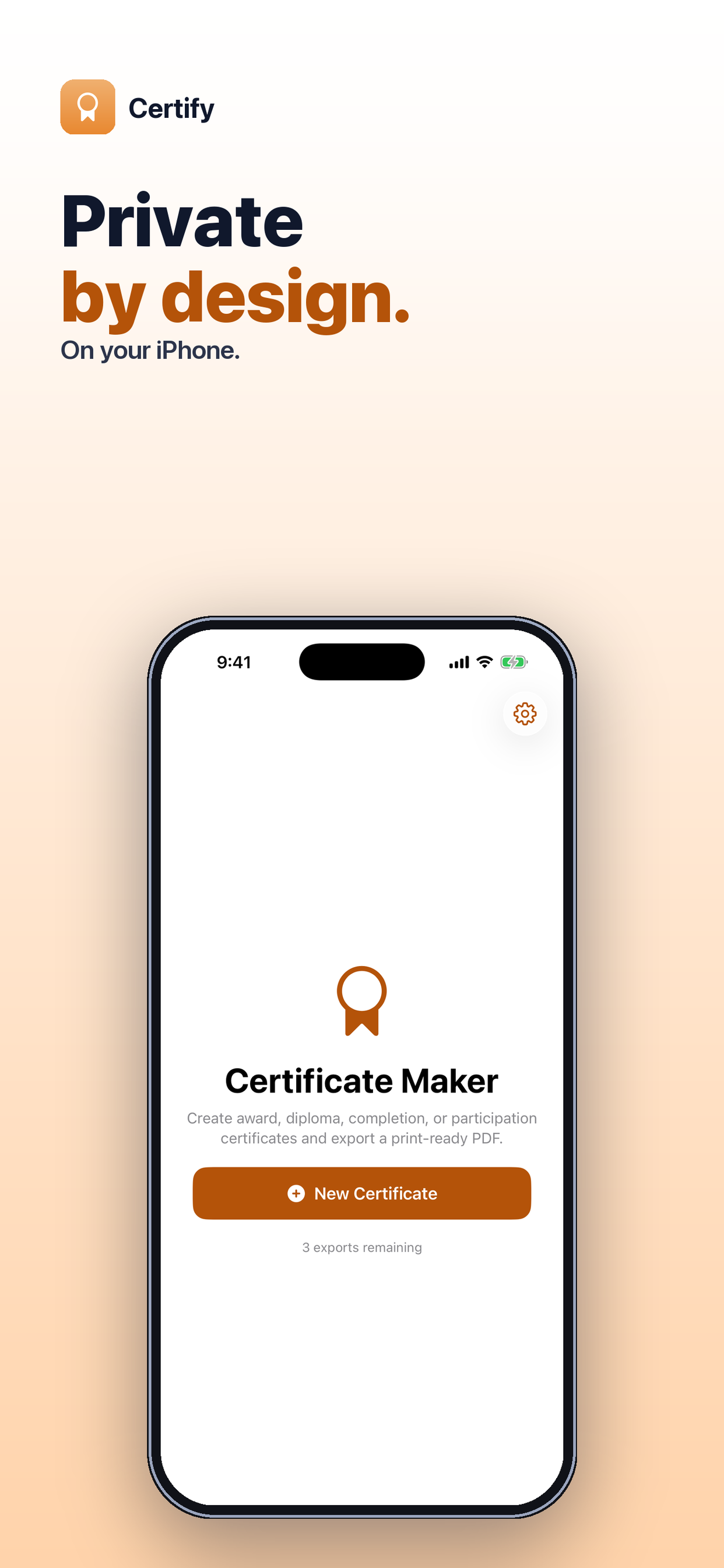 Certify: Certificate Maker screenshot 3