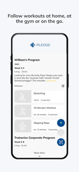 Personal Edge Fitness screenshot 3
