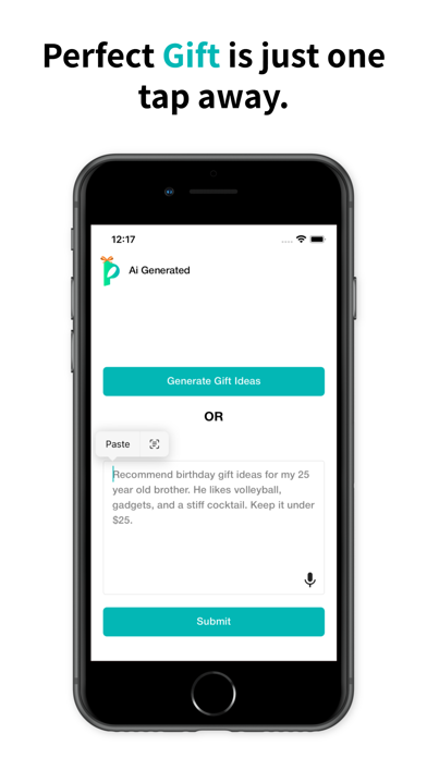 Prezzly - AI Gift Assistant Screenshot
