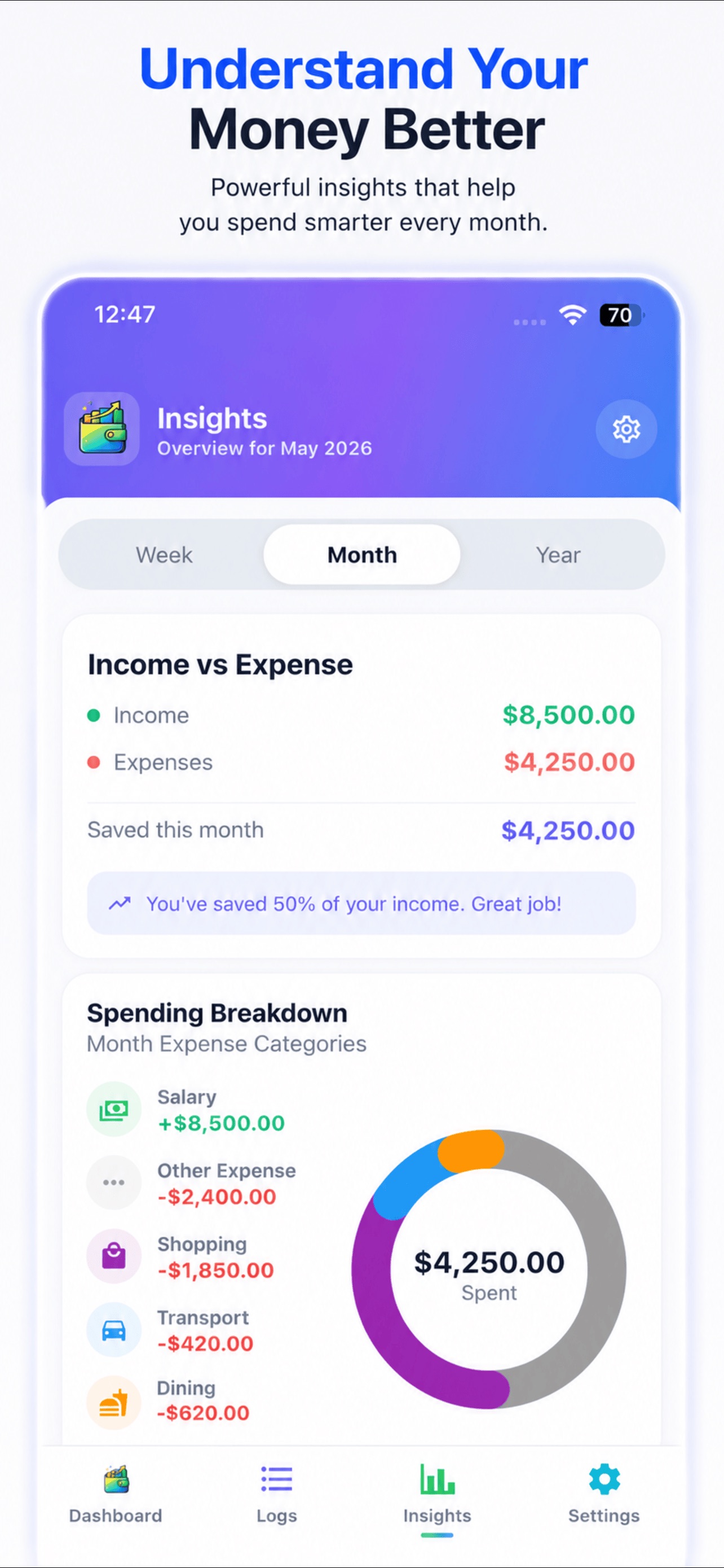 Budget App: AI Expense Tracker screenshot 7