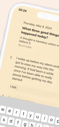 Good Things gratitude journal: Screenshot 1 von 8