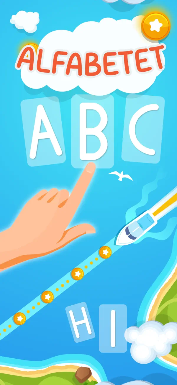 Screenshot #1 pour Apprendre l'alphabet suédois