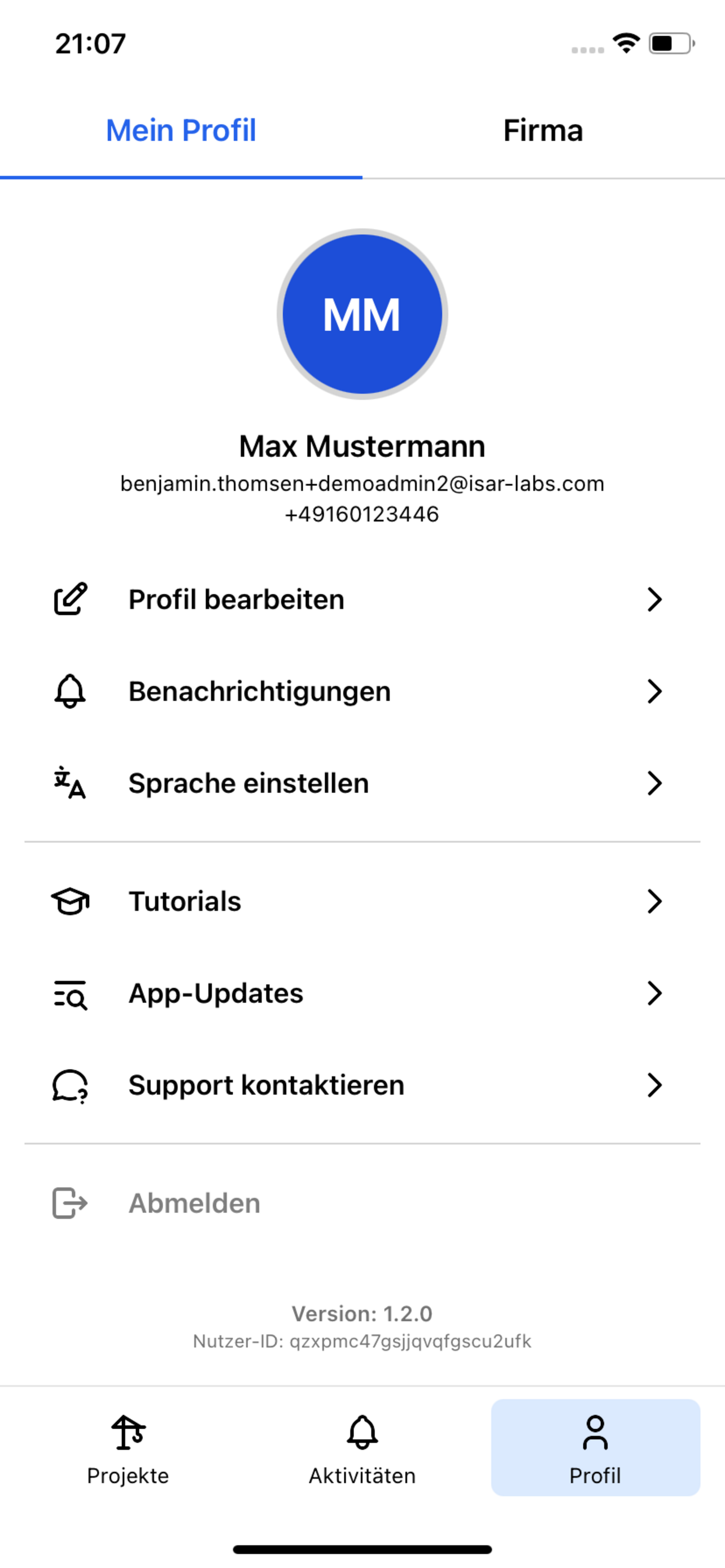 Isar Labs: Baustelle & Doku screenshot 9