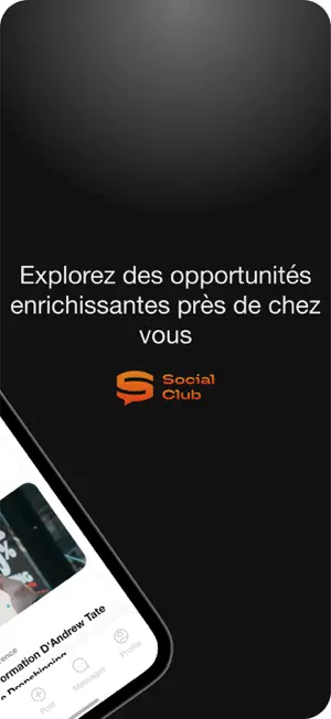 SocialClub App screenshot 2