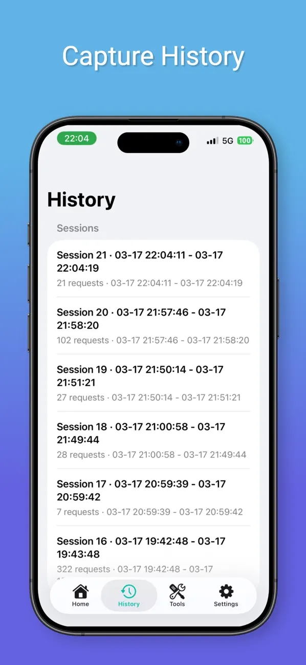 #3. NetScanner - HTTP Catcher (iOS) Ved: 艳 罗
