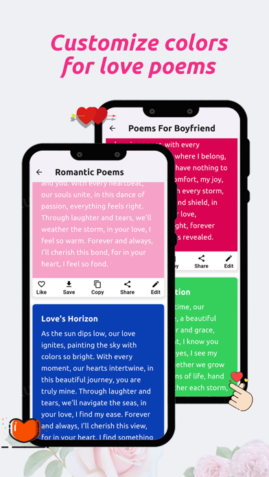 Love Poems - Romantic Messages Screenshot