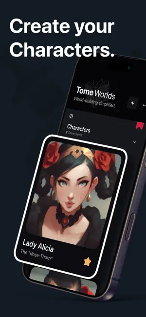 TomeWorlds: World Building screenshot 1