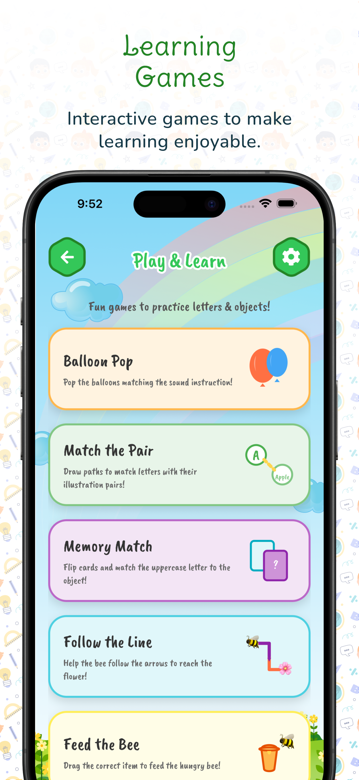 Brainy Bees Learning App screenshot 6