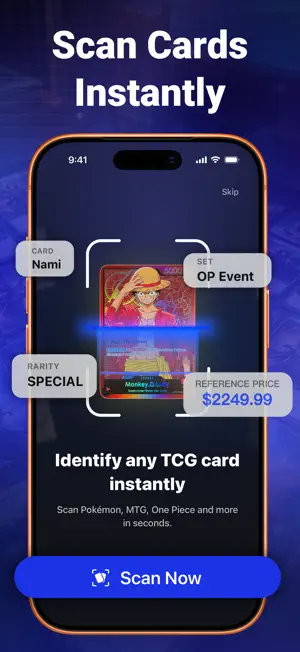 TCG Card Scanner & Value-Foloy screenshot 1