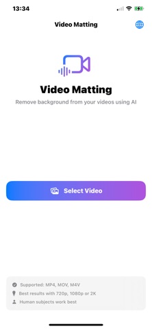 VideoMatting Screenshot 1 of 4