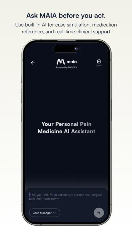 NYSORA Pain Medicine Assistant screenshot 4 of 7