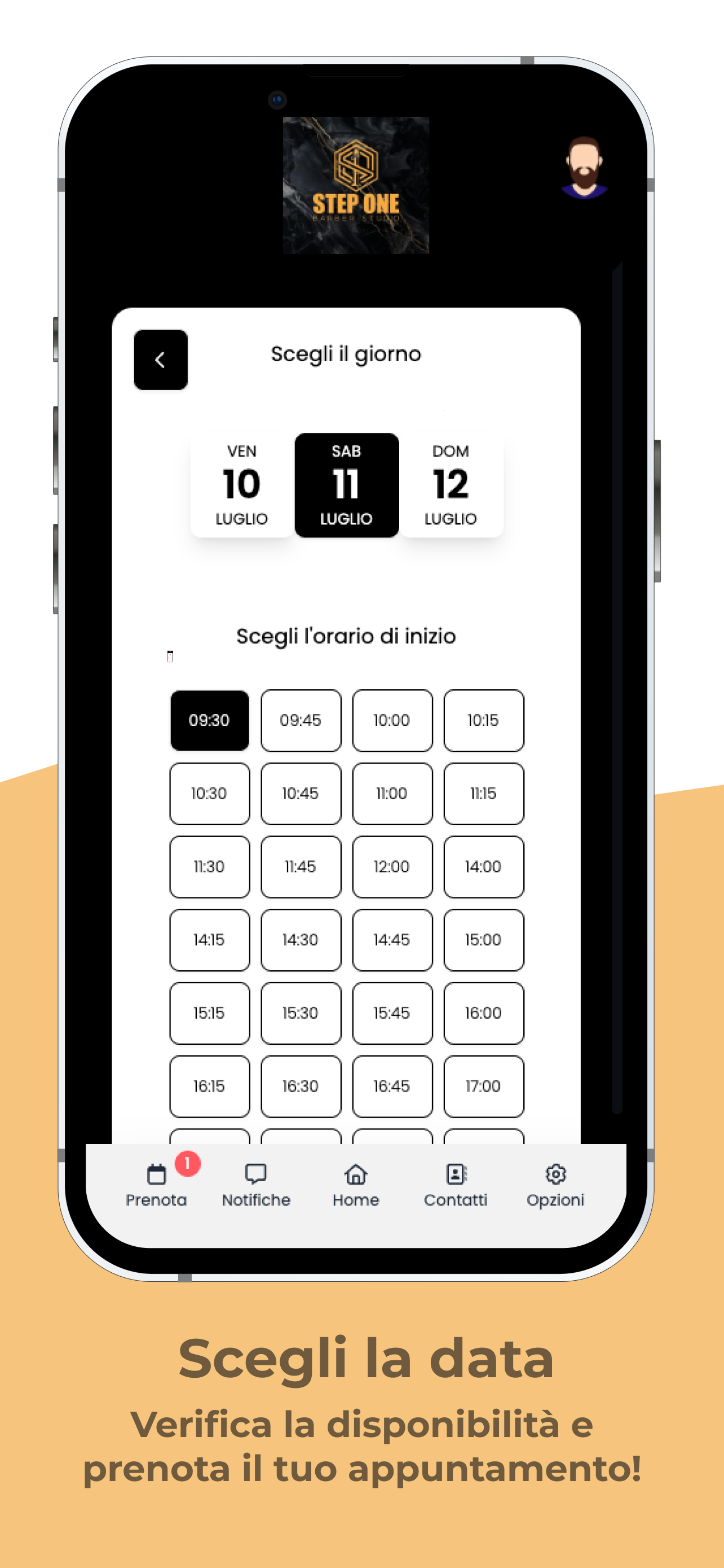 STEP ONE barber studio screenshot 3