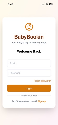 BabyBookin: Babybook Journal screenshot