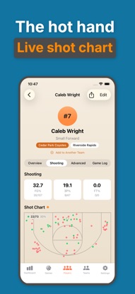 Basketball Logbook: Live Stats screenshot 2