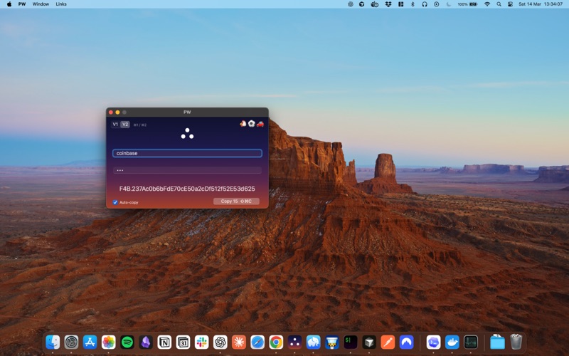 Screenshot #1 pour PW