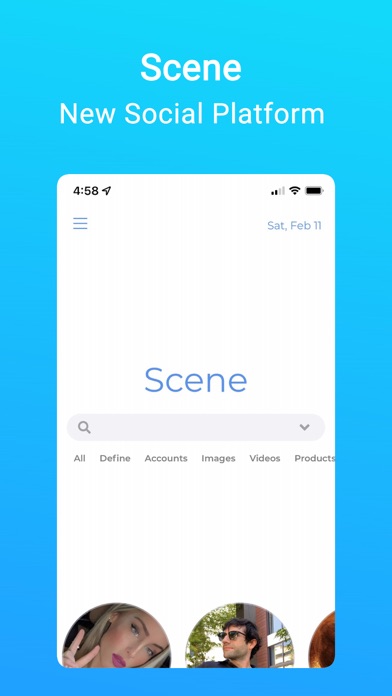 Scene iPhone screenshot 1 - Social Networking app