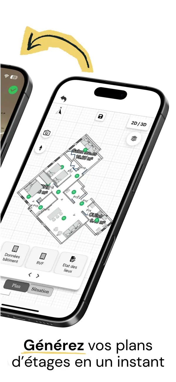 Screenshot #2 pour MakePlan – Scanner LiDAR 2D/3D