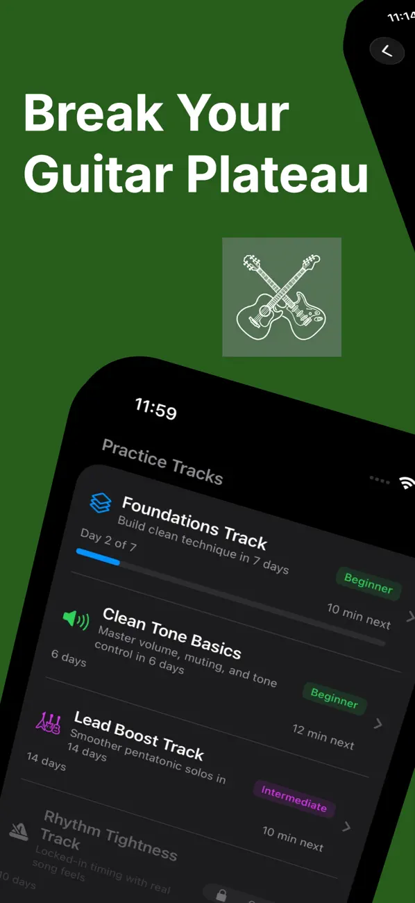 Screenshot #1 pour Core Guitar