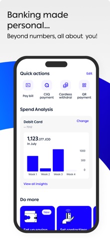 Arab Bank – Personal Banking iPhone screenshot