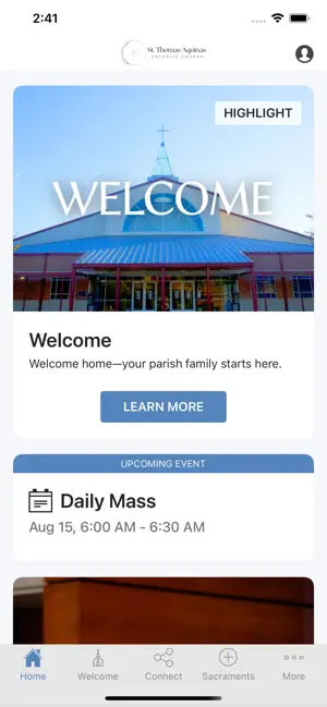 St. Thomas Aquinas Sugar Land screenshot 1