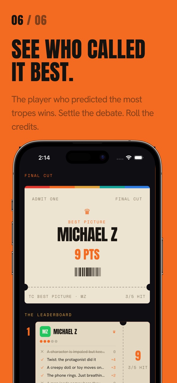 iPhone screenshot