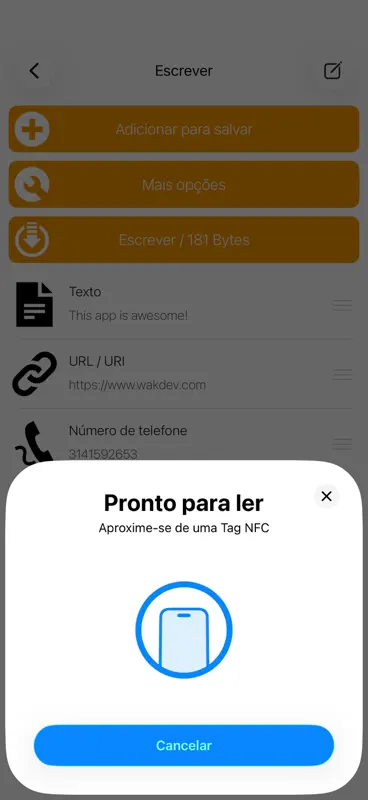 NFC Tools screenshot 6 of 9