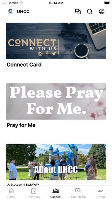 Urban Heights Covenant Church Screenshot