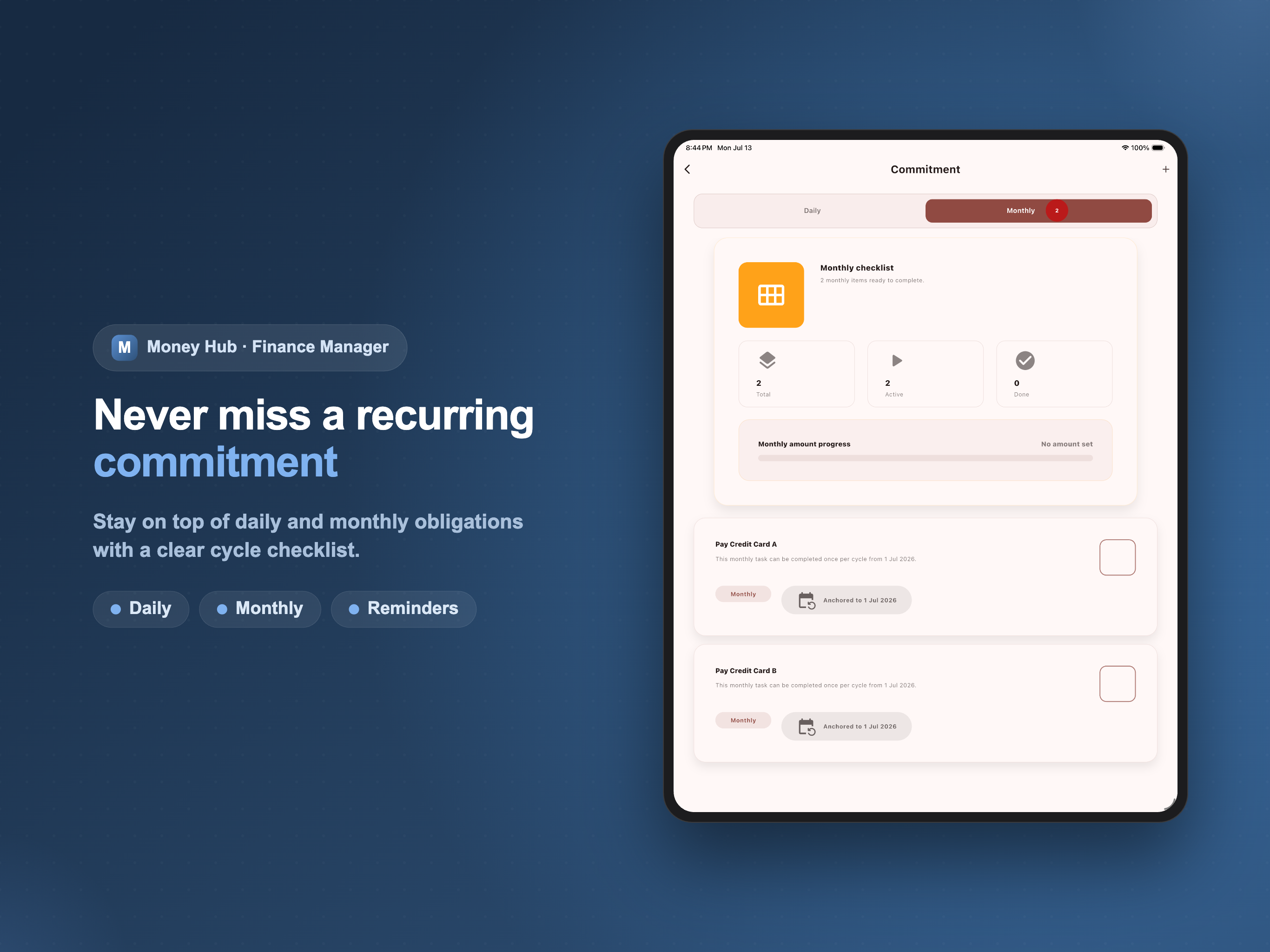 Money Hub: Finance Manager screenshot 10